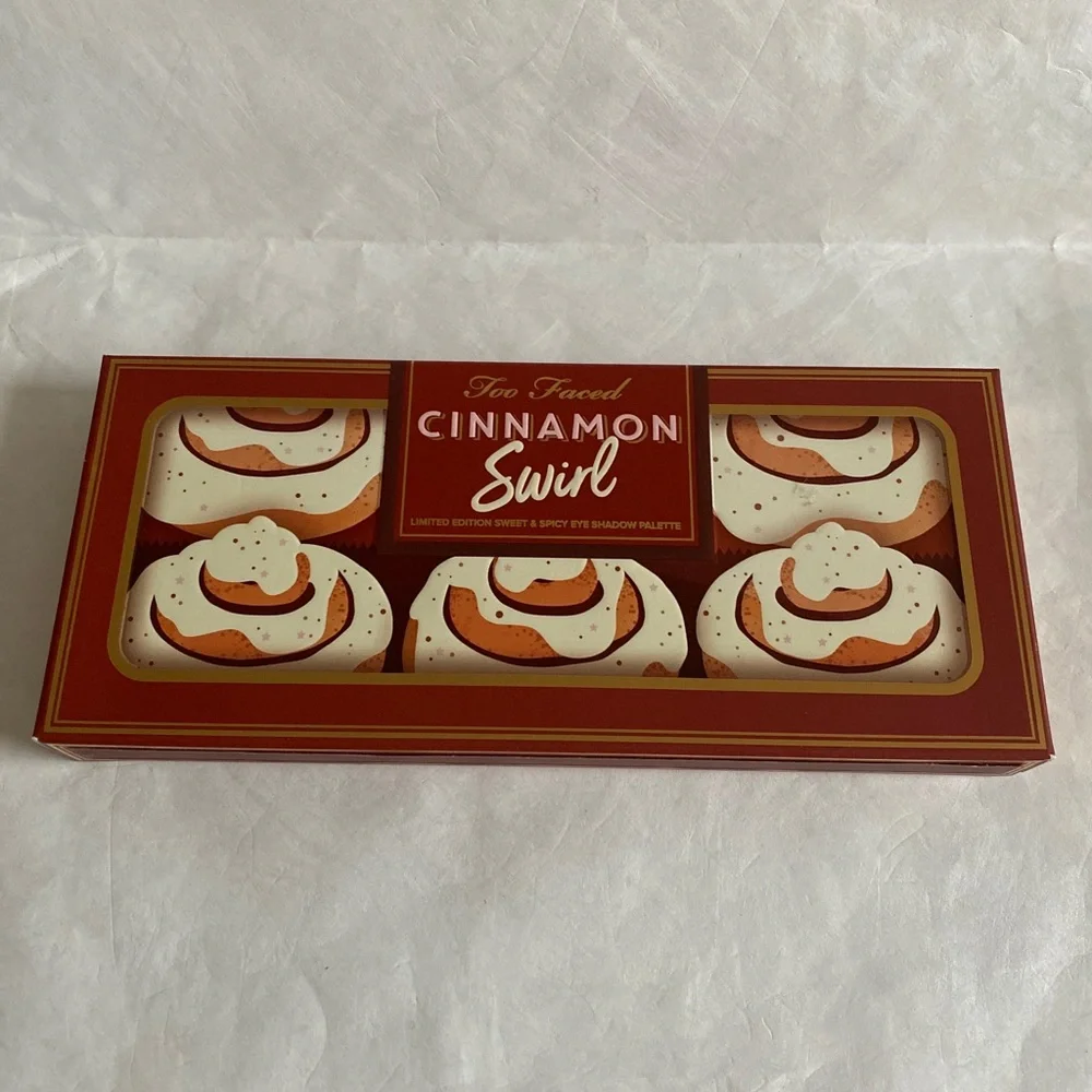 TOO FACED Cinnamon Swirl Sweet & Spicy Eye Shadow Palette NIB